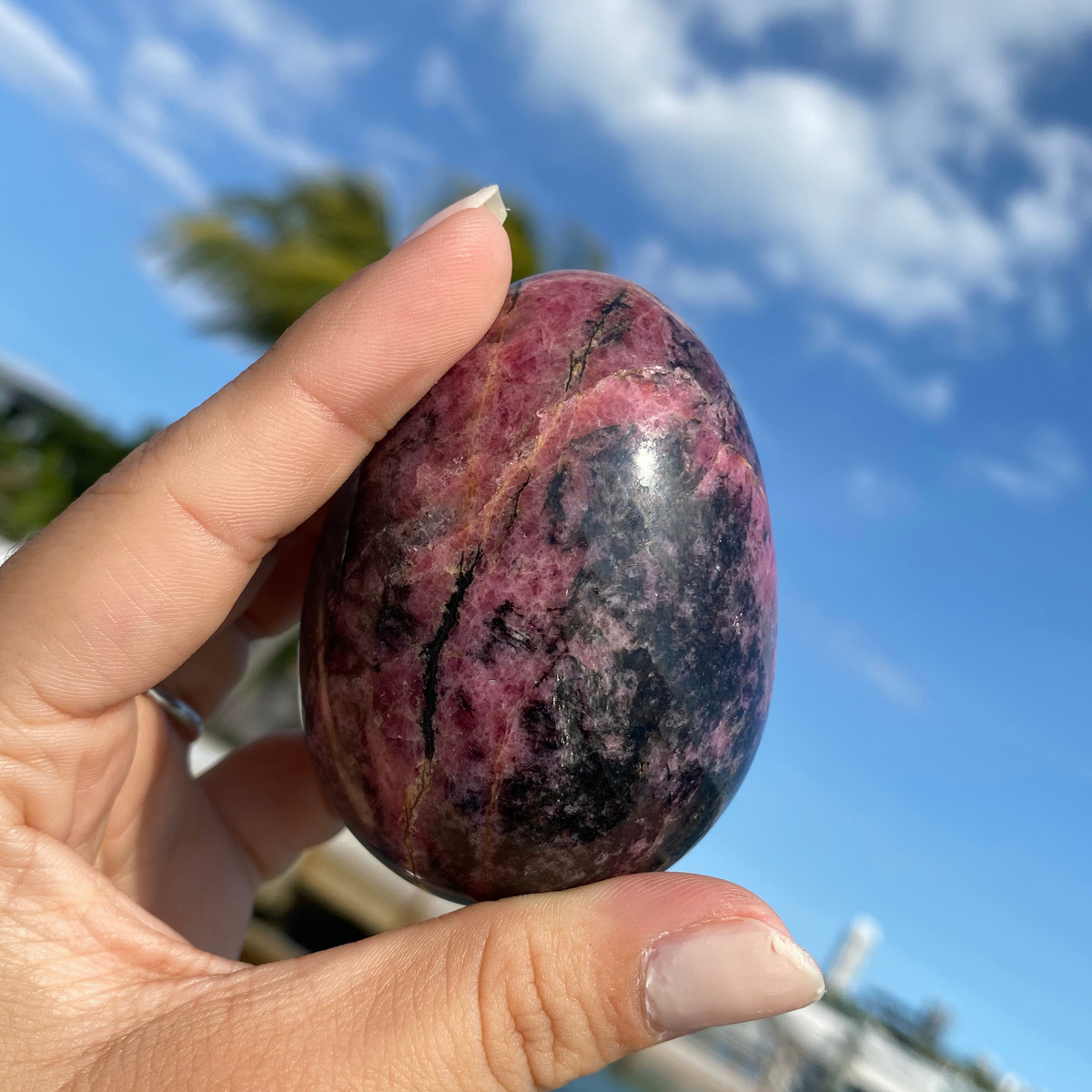 Rhodonite Eggs