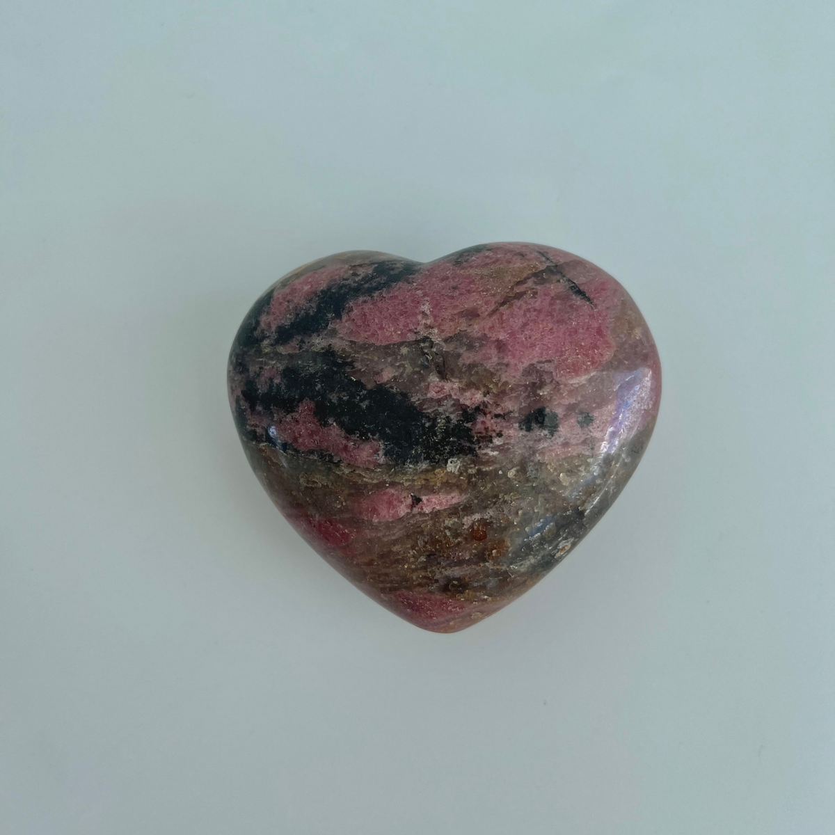 Rhodonite Heart