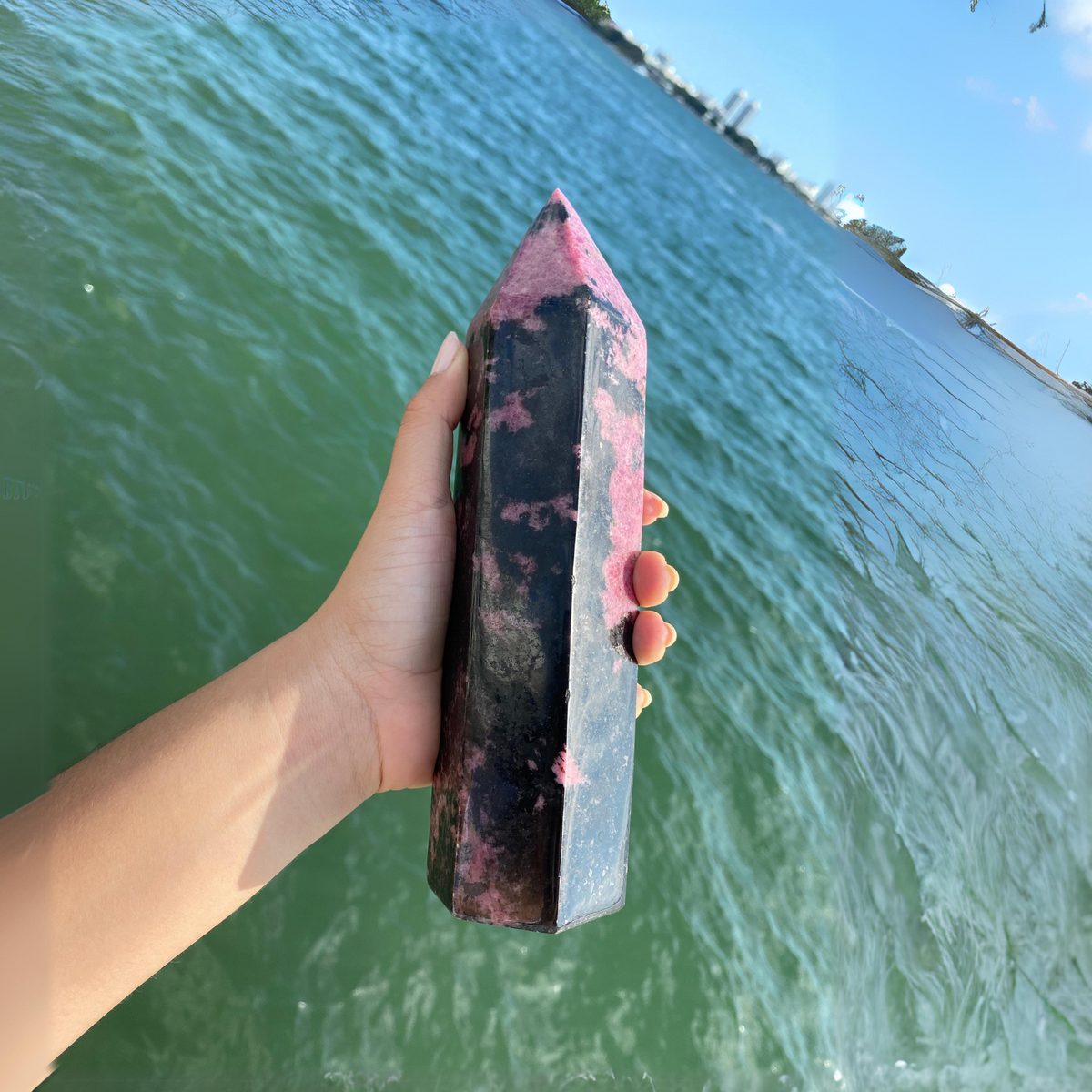 Rhodonite Points