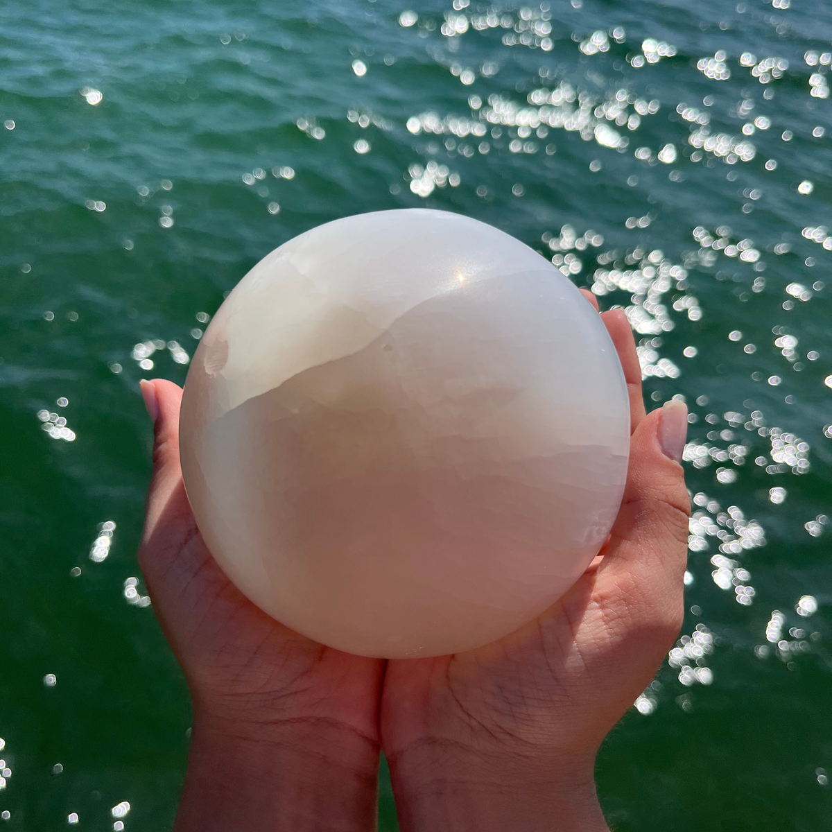 Selenite Big Spheres