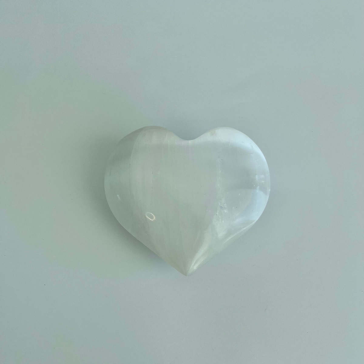 Selenite Heart