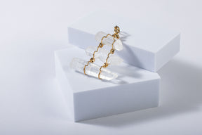 Crystal Quartz 3 Stairs Pendant