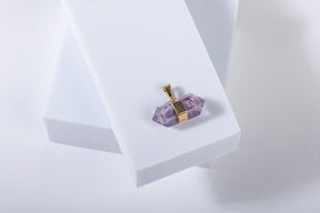 Double Terminated Amethyst Pendant
