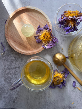 The Pause Gift Box – Crystal Teapot Ritual Set with Sage, Gemstone Straws & Optional Gift Box