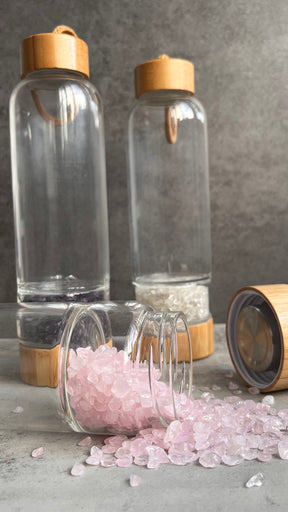 The Sip Vessel - Crystal Infused Water Bottle