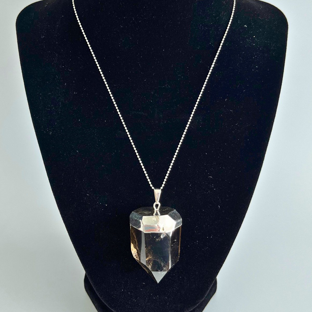 Smoky Quartz Mini Point Pendant