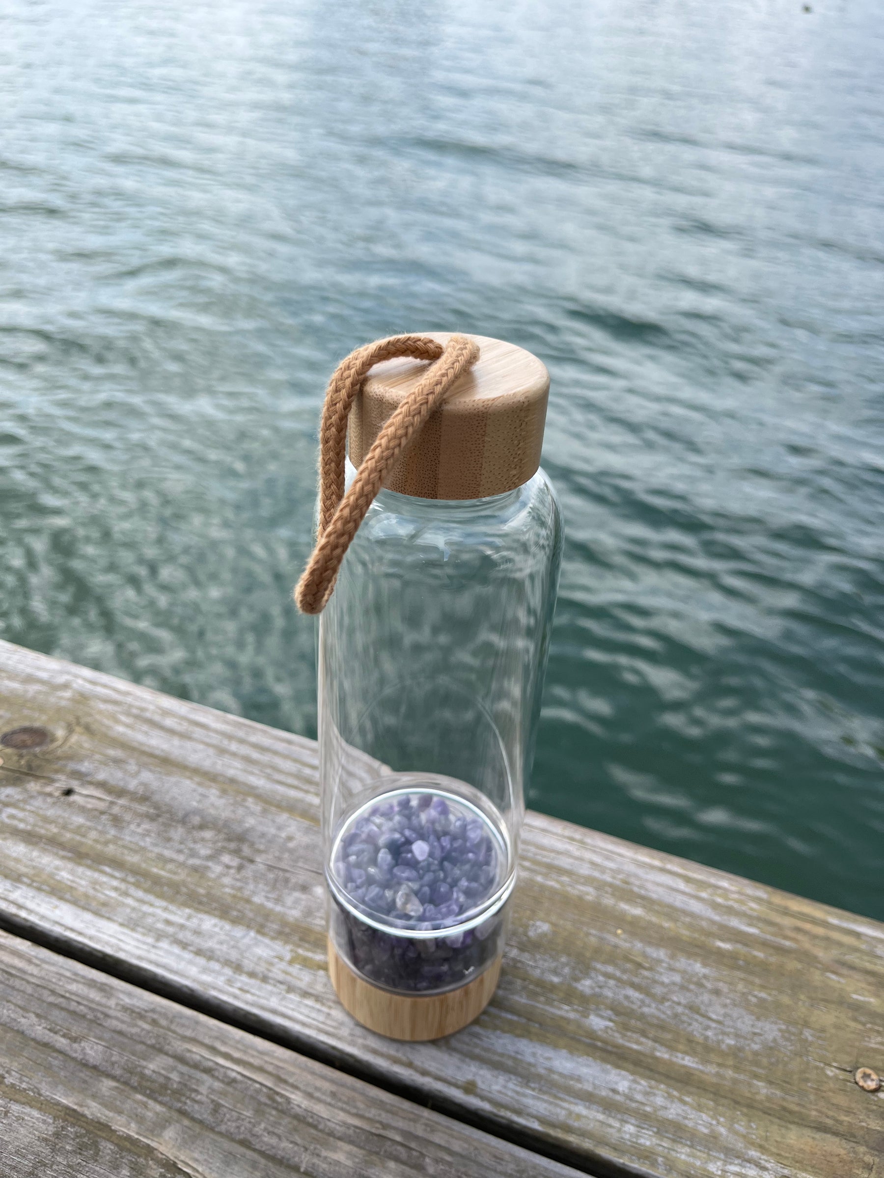 Crystal Infused Water Bottle